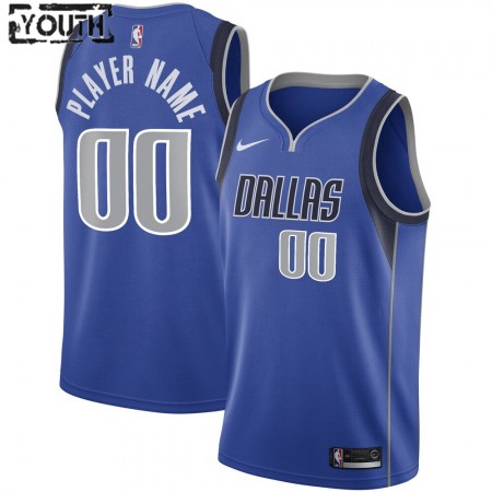 Maillot Basket Dallas Mavericks Personnalisé 2020-21 Nike Icon Edition Swingman - Enfant